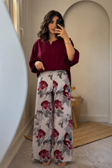 Adah Luxurious Turkish Floral Co-ord Set