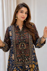 Preeti Premium Crepe Indo-Western Co-Ord Set
