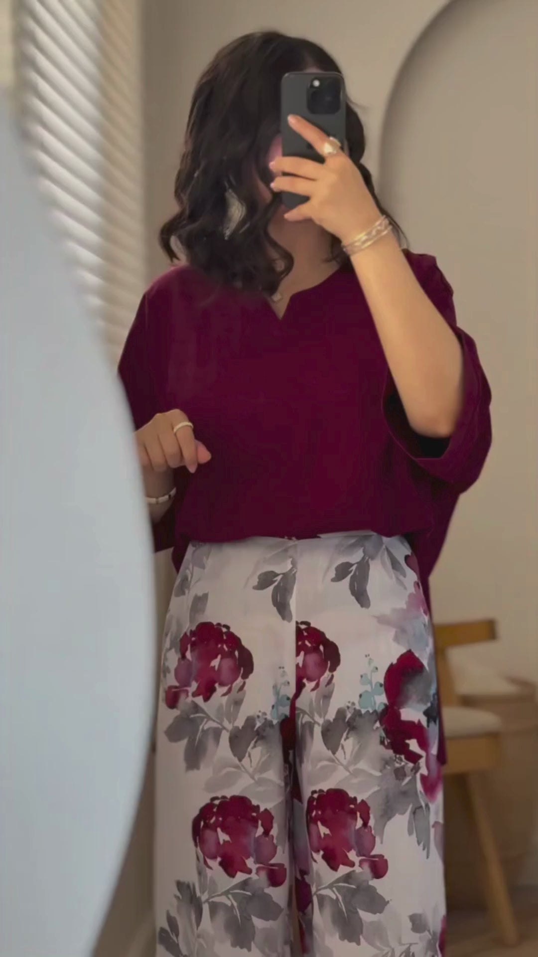Adah Luxurious Turkish Floral Co-ord Set